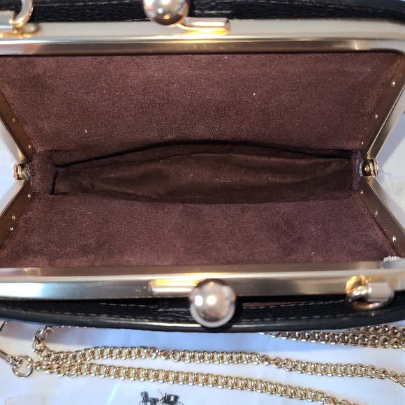 Coach Pearl Kisslock crossbody Bag - Picture 3 of 6